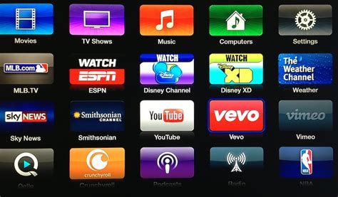From new releases to classics, plus tons of tv shows, and. Apple TV updated with Vevo, Disney, Weather Channel ...