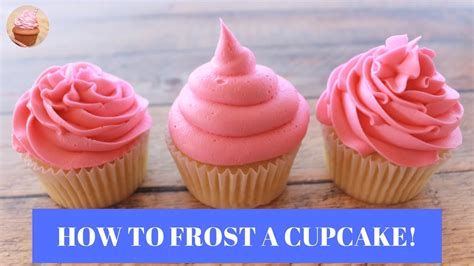 How To Use Piping Tips Piping Tip Tutorial How To Frost Cupcakes