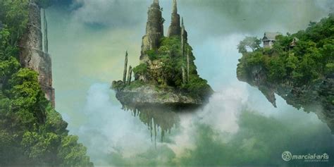 Floating Mountain By Marcial Arts On Deviantart Cool Pictures Of
