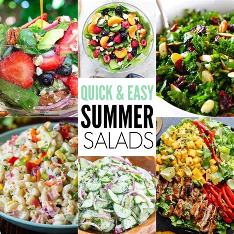 Summer Salad Recipes 15 Of The Best Easy Summer Salads