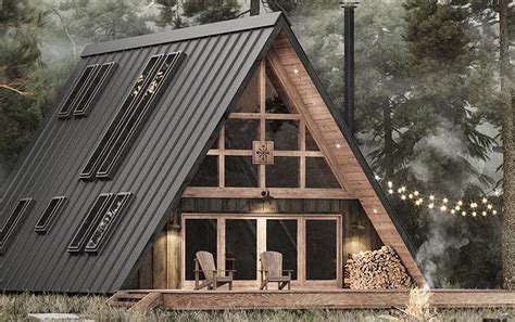 See more ideas about house design, a frame house, a frame cabin. This classic A-frame cabin comes in a box - The Spaces