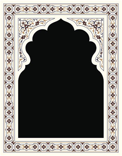 Islamic Muslim Border Clip Art Illustrations Royalty Free Vector