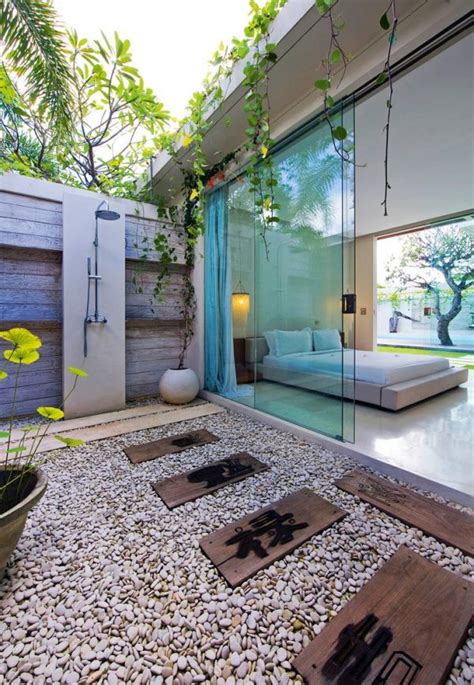 Fresh And Modern Outdoor Shower Ideas Homemydesign