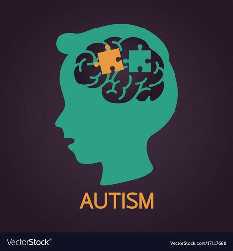 Autism Icon Royalty Free Vector Image Vectorstock