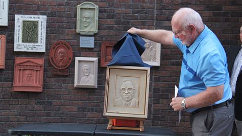 See photos as Lee Wiese is added to Perry's Wall of Witnesses