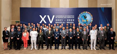 Emgepron Participa Da Xv Conferência Dos Ministros Da Defesa Das Américas Emgepron