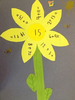 Facts about flowers for kindergarten. My First Grade Backpack | Math crafts, Math school, Math ...