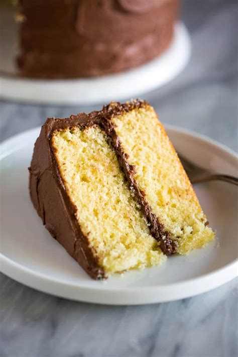 Here's how to make the absolute best german chocolate cake from scratch. Yellow Cake with Chocolate Frosting | - Tastes Better From Scratch