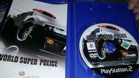 Nostalgamer Unboxing World Super Police On Sony Playstation 2 Youtube