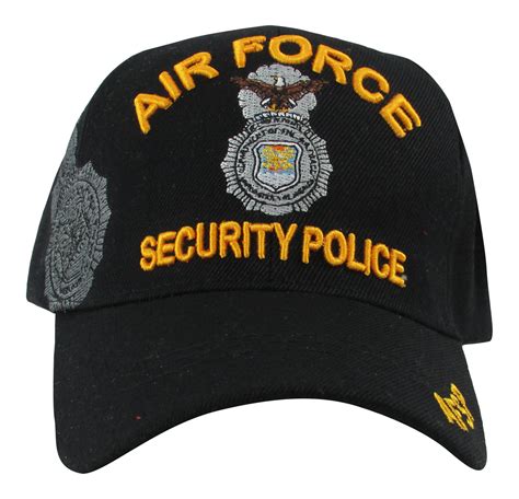 Us Warriors Us Air Force Security Police Baseball Cap One Size
