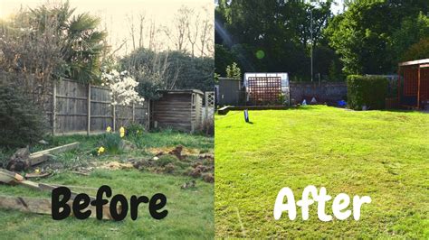 Adjust your garden renovation to the space you have. Lockdown Garden Transformation UK | Renovation Time Lapse ...