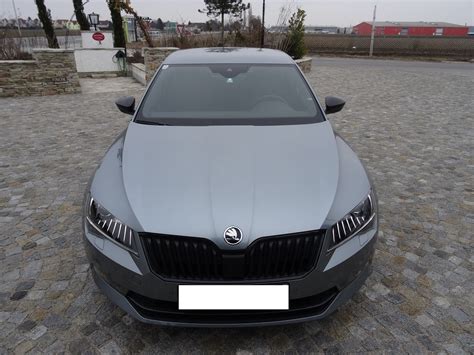 Skoda superb 2015 limousine empire grau metallic 4 türen zu verkaufen. Skoda Superb Sportline, business/empire grau Vorderansicht ...