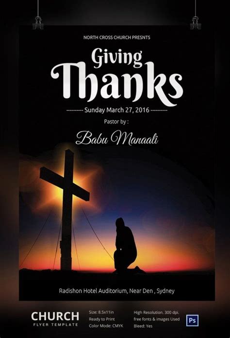 Free church event flyer psd. Pin on Printable Flyer Brochure Templates and Examples
