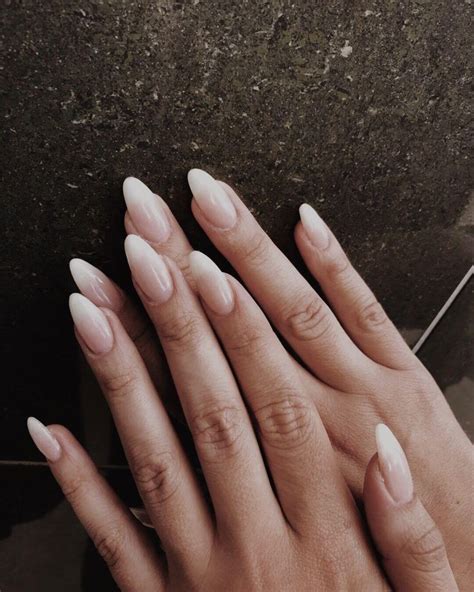 10 Popular White Fall Nail Colors For 2019 Oval Nails Ombre Nails