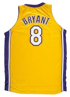 Kobe bryant #8 los angeles lakers purple jersey. Lot Detail - 2000-01 Kobe Bryant Game Worn Los Angeles ...