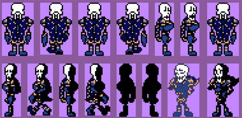 Outertale Papyrus Overworld Spritesheet Sprites By Me Give