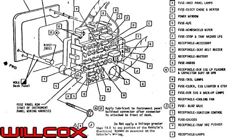 1979 Corvette Fuse Box Layout