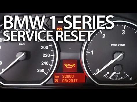 Turn the ignition off and start the engine to verify the indicator has been reset. HOW TO: Reset SERVICE and OIL lights on 2014 BMW X1 | Doovi