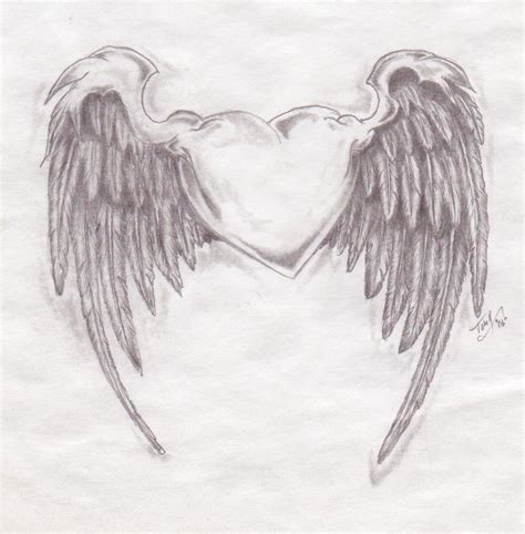 43 angel and demon wing tattoo. another winged heart by TimberTime on DeviantArt