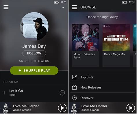 Spotify For Windows 10 Mobile Gets Updated