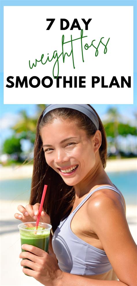 Free 7 Day Smoothie Weight Loss Diet Plan For Women Intentionally Eat