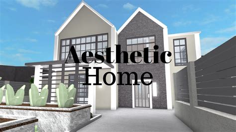 Roblox Welcome To Bloxburg Aesthetic Home Youtube House Bloxburg