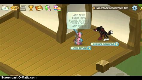 Getting Caught By Fman122 Animal Jam Youtube