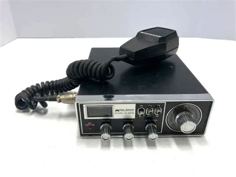 Vintage 1975 Midland Cb Radio Model 13 882b 23 Channel Untested N 25