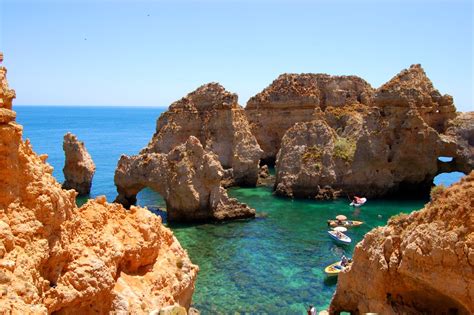 A Guia Turística Praia Da Ponta Da Piedade Lagos Algarve