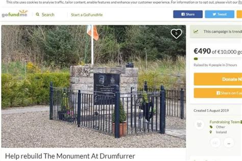 Memorial To Two Ira Men Killed In Loughgall Razed To The Ground