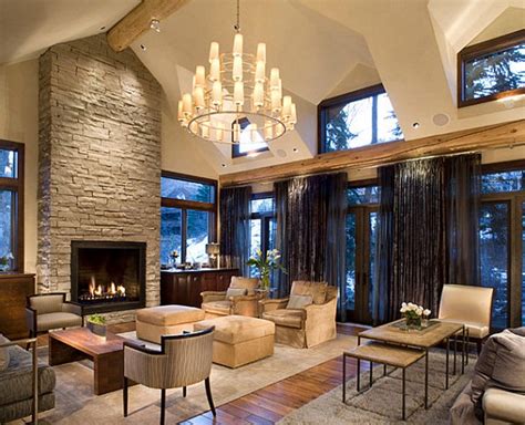 15 Great Living Room Designs With Stone Walls Top Dreamer
