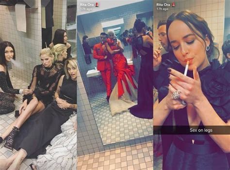 The Reason The Celebs All Gathered In The Bathroom During The Met Gala