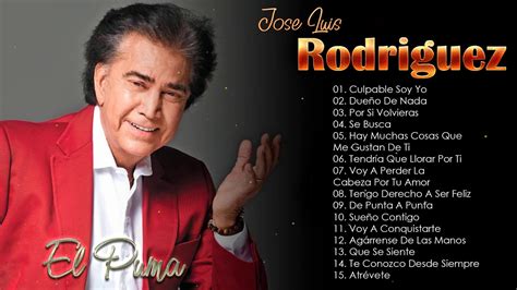 Jose Luis Rodriguez El Puma Sus Mejores Exitos Romanticas Exitos De