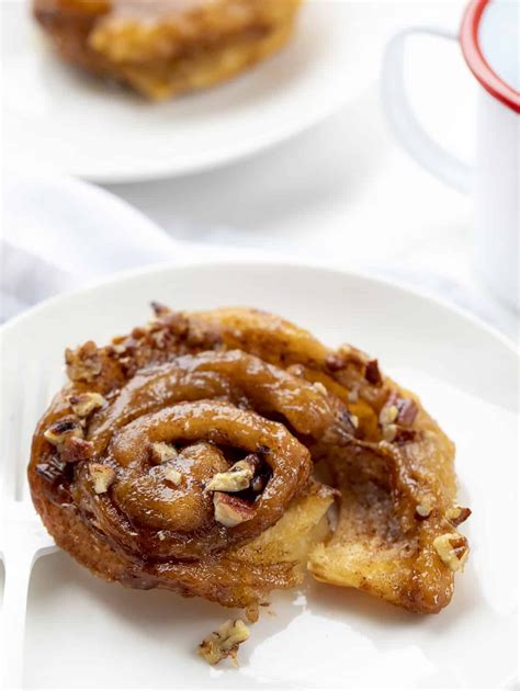 Easy Sticky Buns Is Crescent Roll Dough Filled With A Cinnamon Sugar