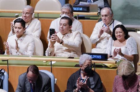 Philippine News Agency On Twitter In His Speech Marcos Urged Un