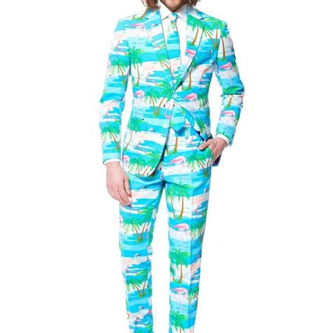 Opposuits Suits And Blazers Nwt Opposuits Mens Flamingo Suit Sz 42