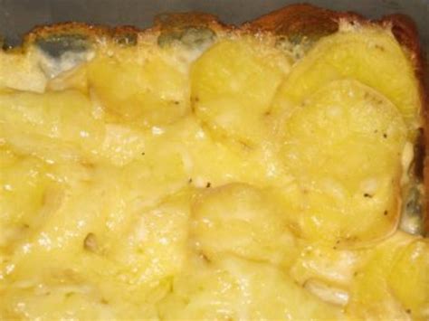 Kartoffelgratin Gratin von rohen Kartoffeln Rezept mit Bild