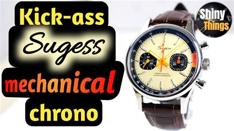 Sugess Chrono Breitling Homage Full Review Youtube