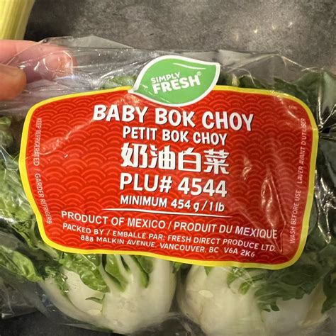 Simply Fresh Baby Bok Choy Reviews Abillion