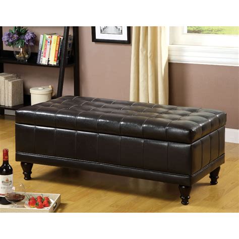 Find bedroom benches at wayfair. A&J Homes Studio Gina Upholstered Storage Bedroom Bench ...