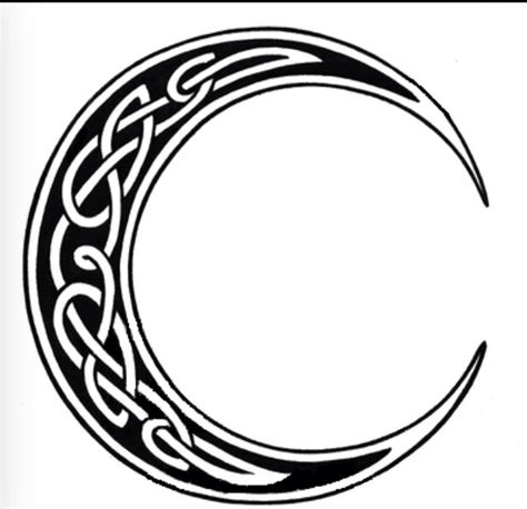 Celtic Moon Celtic Moon Celtic Knotwork Celtic Symbols Celtic Art