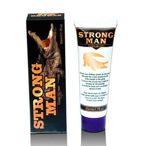 Strong Man France Developpe Crocodile Ointment Male Herbal Dick