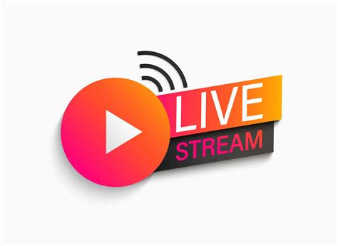 Live Stream Symbol Icon Zions River