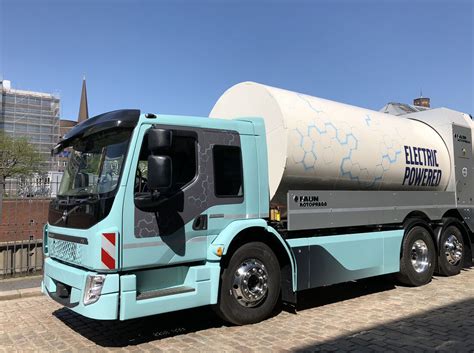 Volvo Fe Electric Truck Hamburg Testet Elektrische Müllabfuhr Auto
