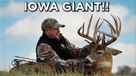 Giant Iowa Buck Rut Hunting Action November Bowhunting Youtube