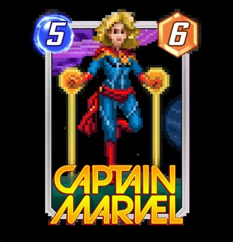 Captain Marvel Marvel Snap Card Database