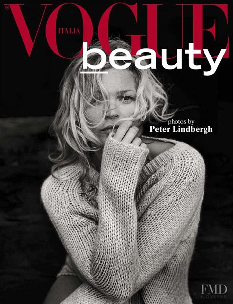 Cover Of Vogue Beauty Italy With Kate Moss October 2016 Id40168