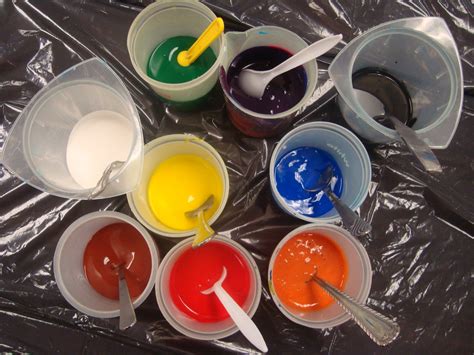 Water and paint antiquing and tinted glaze. Joyful Learning in the Early Years: Paint Palettes and ...
