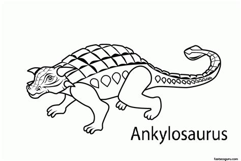 Dinosaur Printable Coloring Pages Free Coloring Home