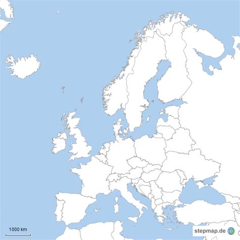 Blindmap Europas Von Juan Landkarte Für Europa
